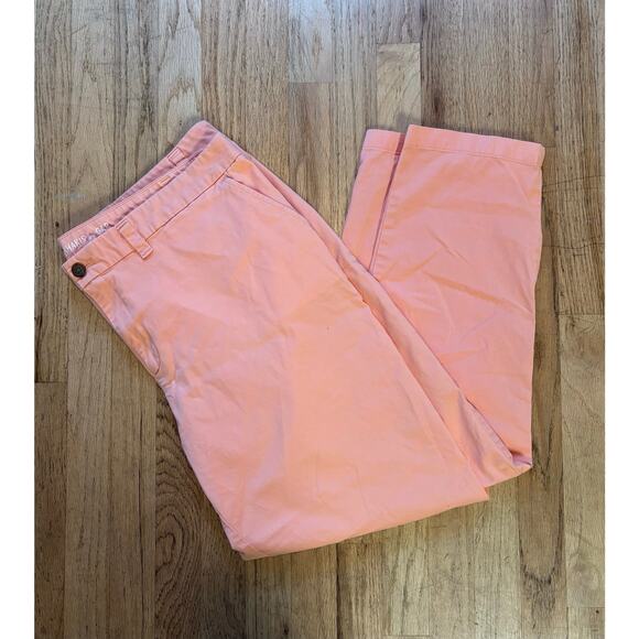 Women’s Pink Peach Broken In Straight Khakis by GAP Causal Office Work, size 20 - Picture 1 of 4